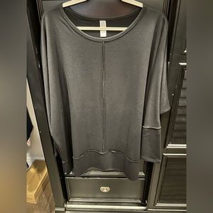 EUC Popular Spanx Stretch Tunic - Black Size 1X